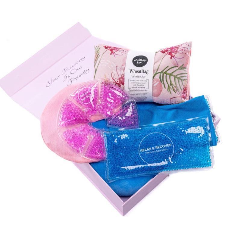 Load image into Gallery viewer, Relax and Recover Comfort Pack 4BREAST-PINK
