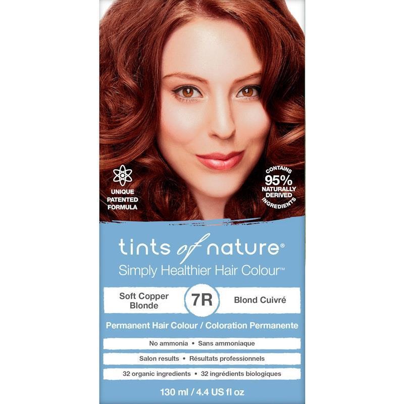 Load image into Gallery viewer, Tints of Nature 7R Soft Copper Blonde Permanent Hair Dye 130ml
