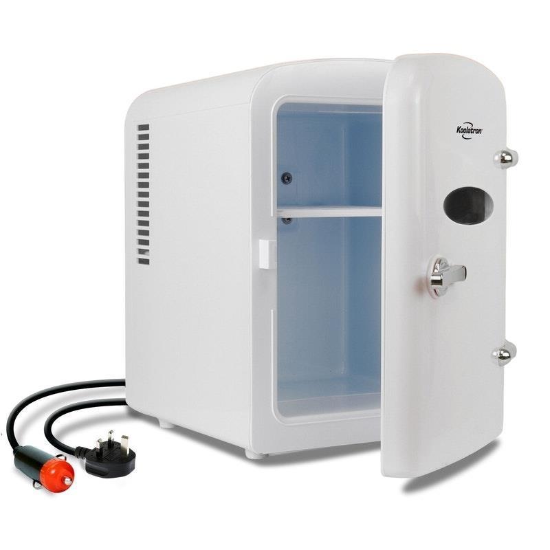 Load image into Gallery viewer, Koolatron Portable Mini Fridge White 4 Litre
