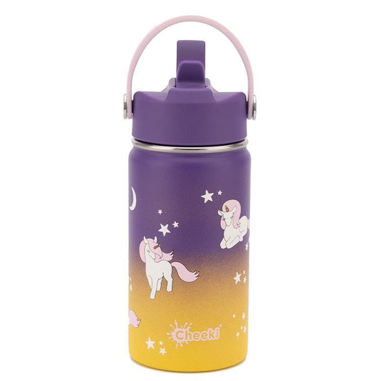 Cheeki 400ml Insulated Little Adventurer Bottle Unicorn