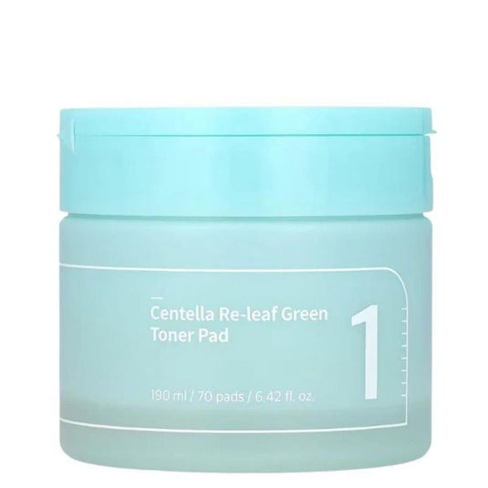 Numbuzin No.1 Centella Re-Leaf Green Toner Pad 70 Pads
