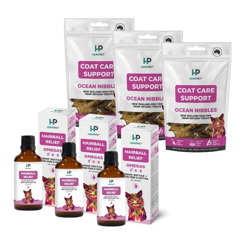 Load image into Gallery viewer, Hemp Pet Cat Health Bundle
