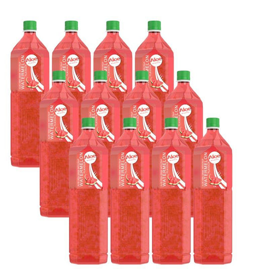 Aloe Mate Aloe Vera 1.5L Watermelon 12Pack