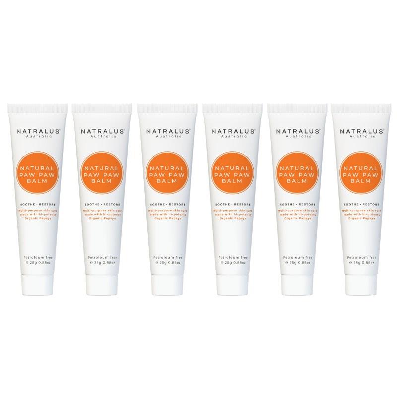 Load image into Gallery viewer, Natralus Natural Paw Paw Balm 25g 6Pack
