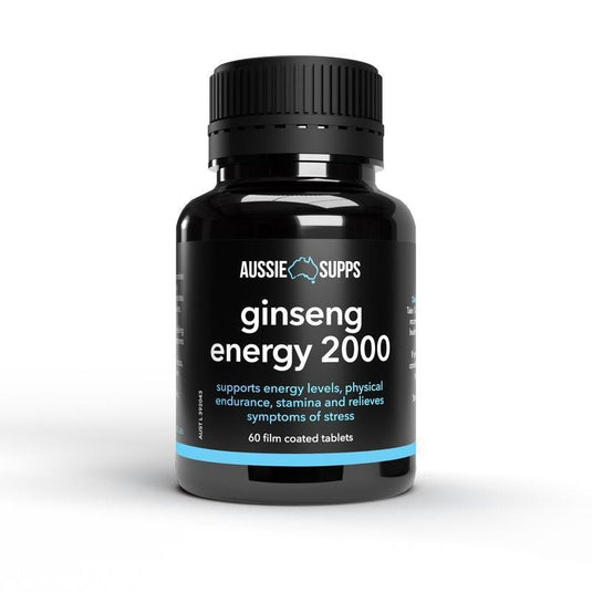 AussieSupps Ginseng Energy 2000 60 Tablets