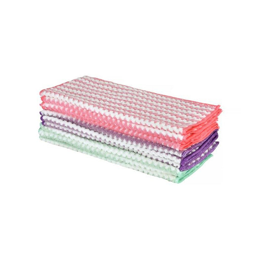 Living Today Super Absorbent Reusable Microfibre Cleaning Cloths 30 x 30 cm 10Pack