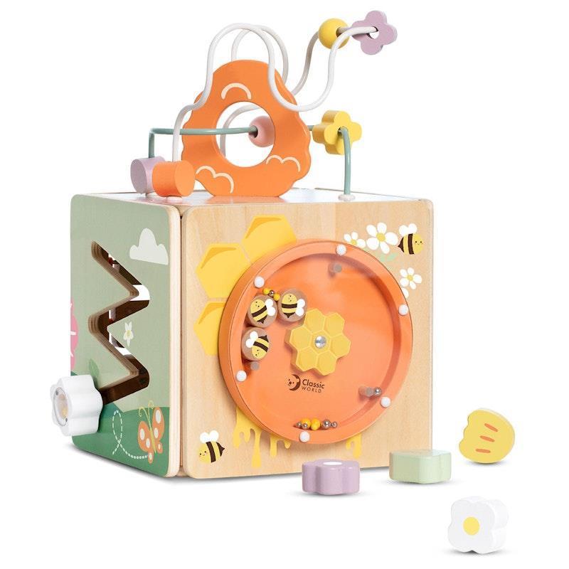 Load image into Gallery viewer, Classic World Honeybee Activity Cube One Size
