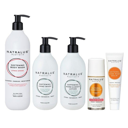 Natralus Bathroom Skincare Bundle