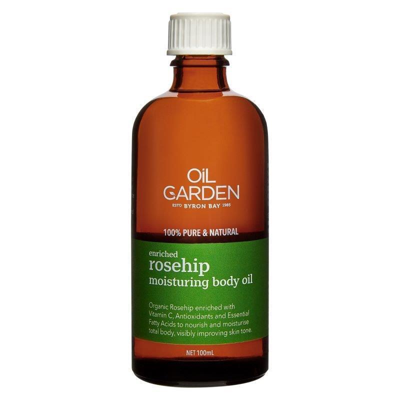 Load image into Gallery viewer, Oil Garden Enriched Rosehip Moisturising Body Oil 100ml

