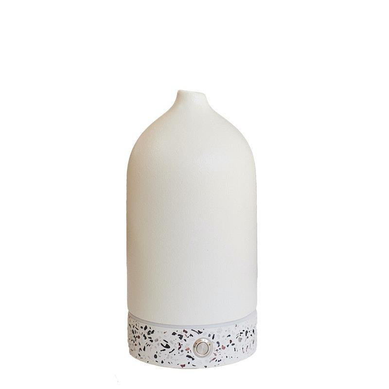 Load image into Gallery viewer, Ellia Pure Aroma Diffuser Ceramic &amp; Terrazzo White
