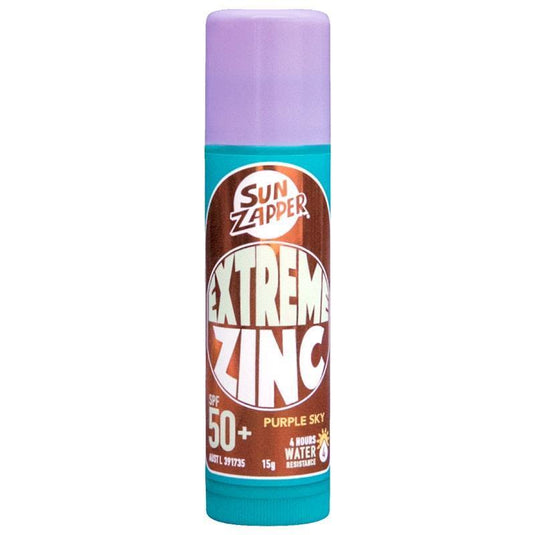 SUN ZAPPER Purple Sky Extreme Zinc Stick SPF 50+ 15g
