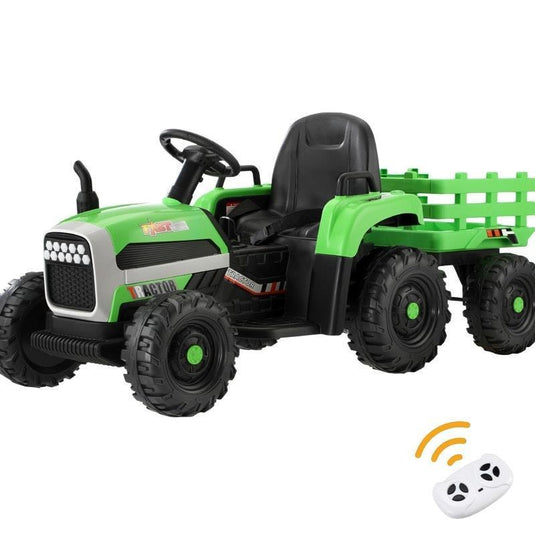 Mazam Kids Ride On Car Tractor 12V Electric Battery Remote Control Green