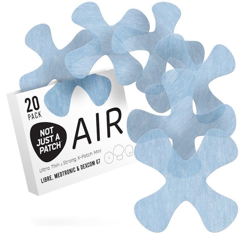 Load image into Gallery viewer, Not Just a Patch AIR X-Mini Patches for Freestyle Libre and Medtronic -Multicolour 20pk
