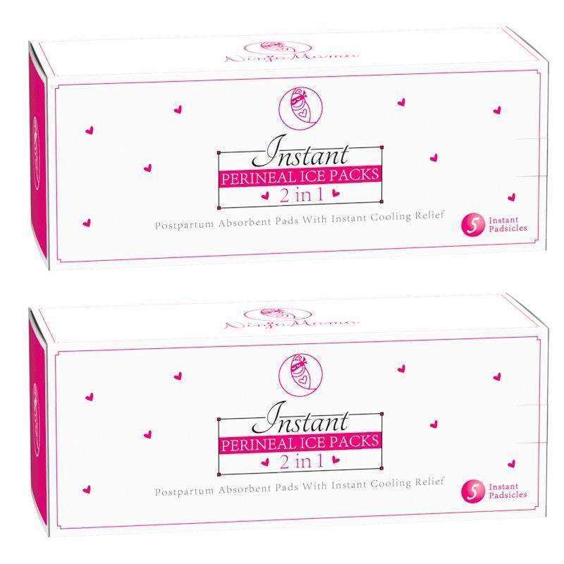 Load image into Gallery viewer, Ninja Mama Instant Perineal Cooling Padsicles Twin Pack
