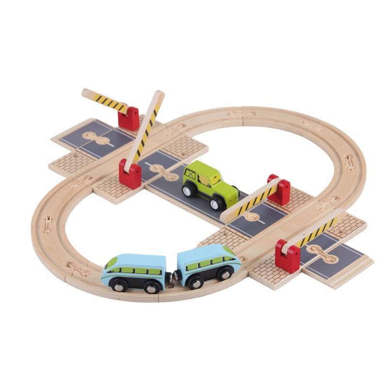 Load image into Gallery viewer, Riababy Wooden Road Junction Set
