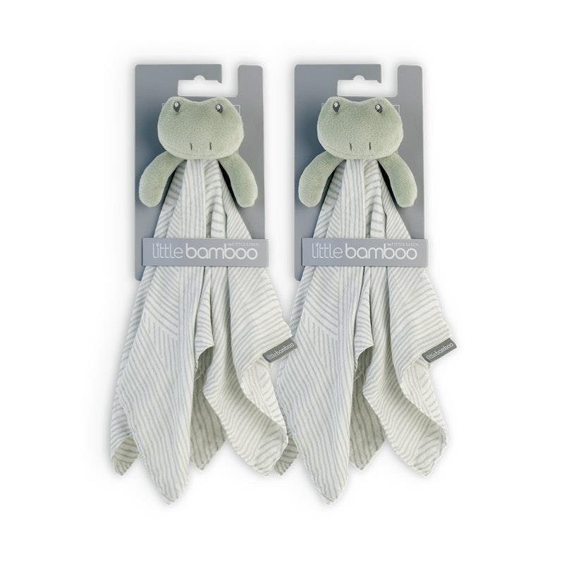 Load image into Gallery viewer, Little Bamboo Lovie/Comforter -  Freddie the Frog 2Pack
