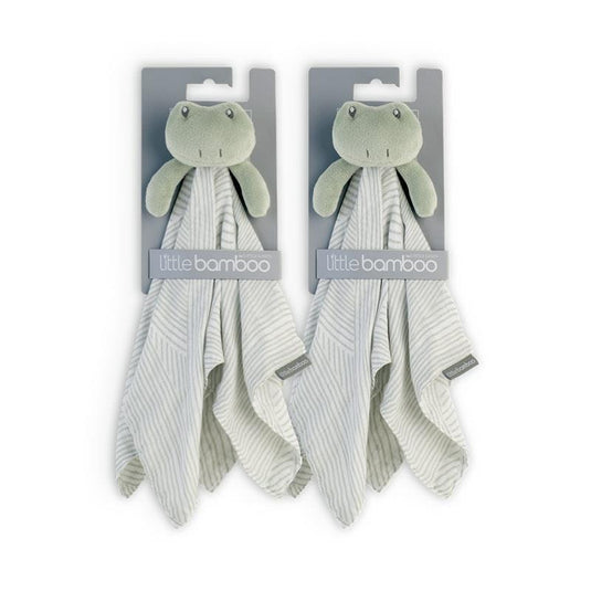 Little Bamboo Lovie/Comforter -  Freddie the Frog 2Pack