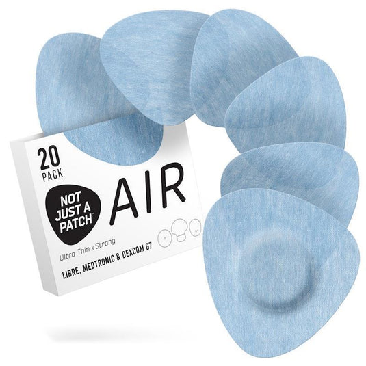 Not Just a Patch CGM AIR Patches for Freestyle Libre and Medtronic -Multicolour 20pk