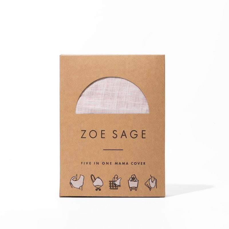 Load image into Gallery viewer, Zoe Sage 5 in 1 Multi-Use Mama Cover Pale Pink 1pc
