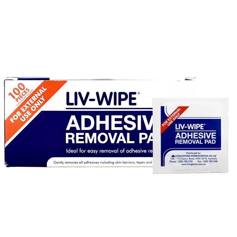 Load image into Gallery viewer, Livingstone Adhesive Remover Wipe 100 Pieces/Box

