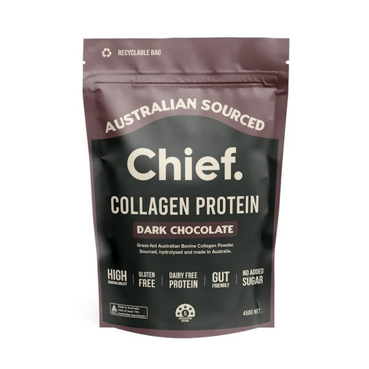 Chief Collagen Protein Powder (30 serves) Dark Chocolate