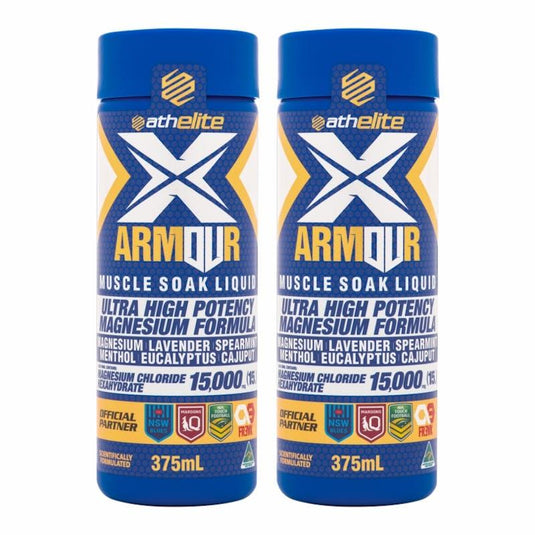 Athelite X Armour Muscle Soak 375ml 2Pack