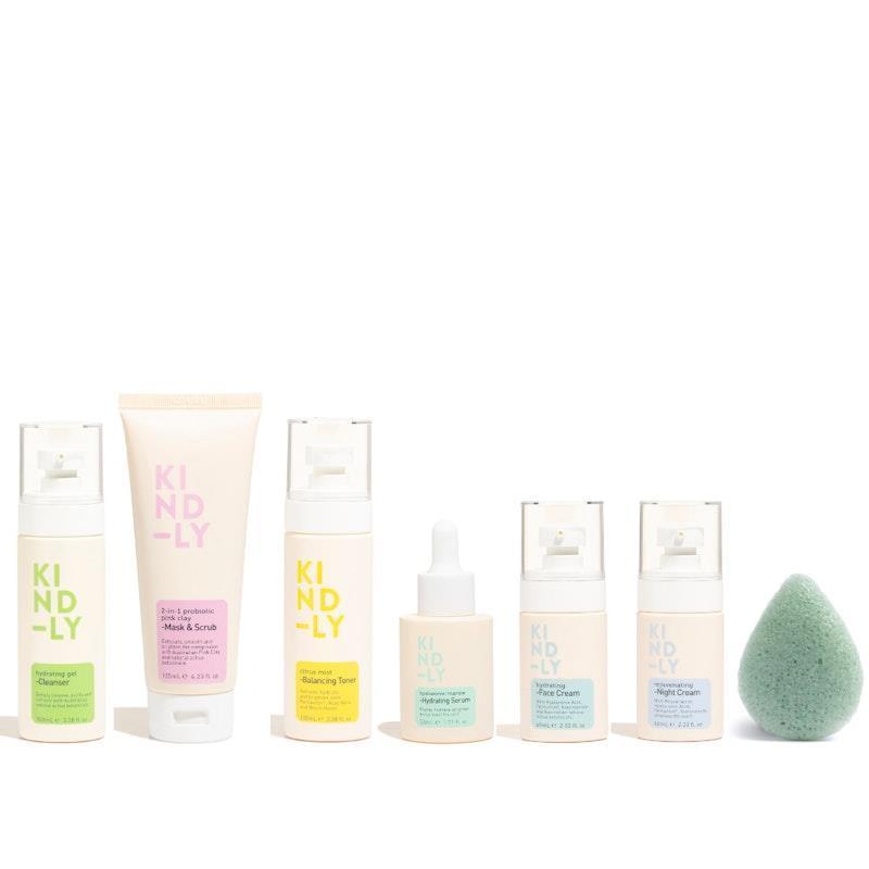 Load image into Gallery viewer, Kind-ly Ultimate Essentials Bundle Citrus Mist Balancing Toner
