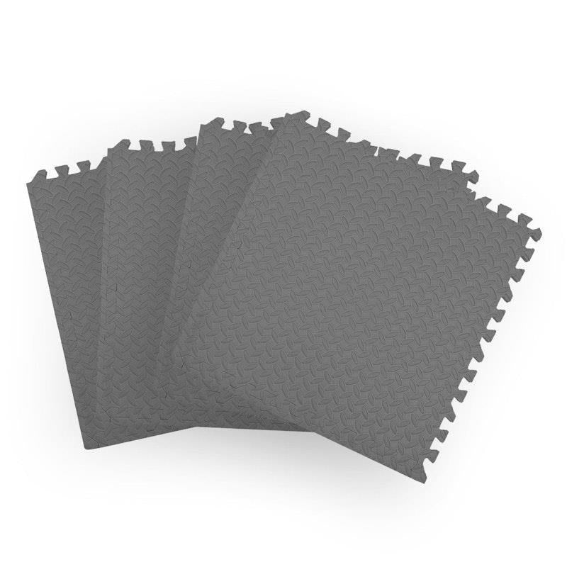 Load image into Gallery viewer, BoPeep EVA Foam Kids Play Mat Floor Baby Crawling Interlocking Waterproof Grey 4Pack

