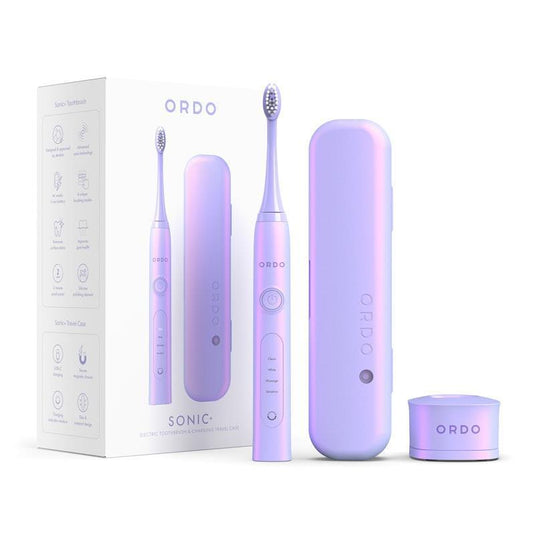 ORDO Sonic+ Toothbrush & Charging Travel Case Pearl Violet