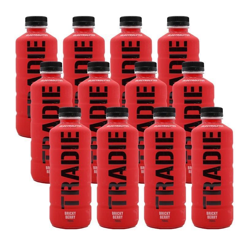 Load image into Gallery viewer, Tradie Sports Drink Your Bricky Berry 750mL 12Pack
