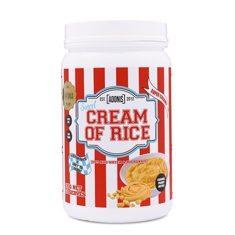 Load image into Gallery viewer, Adonis Gear Sweet Cream Of Rice (Carbohydrates) - Caramel Peanut Butter 1kg 25Serves
