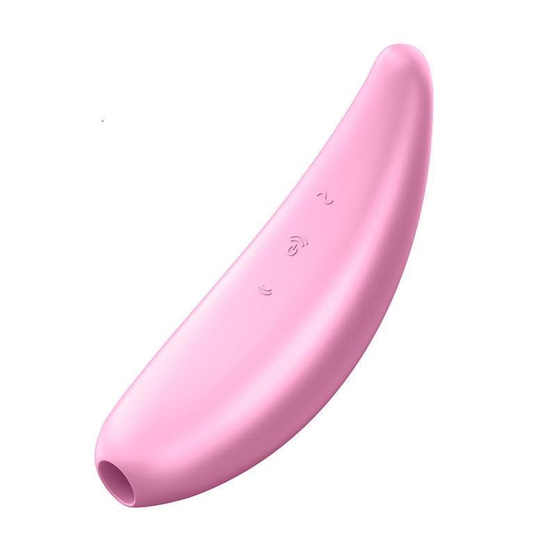 Load image into Gallery viewer, Satisfyer Curvy 3 Plus Incl. Bluetooth And App Pink
