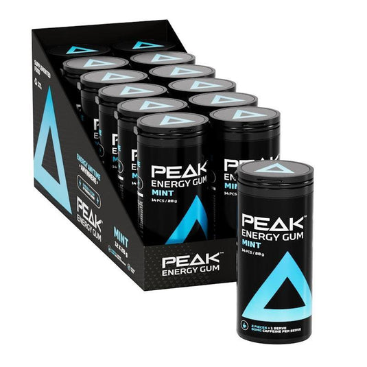 Peak Energy Gum Mint 12 Pack
