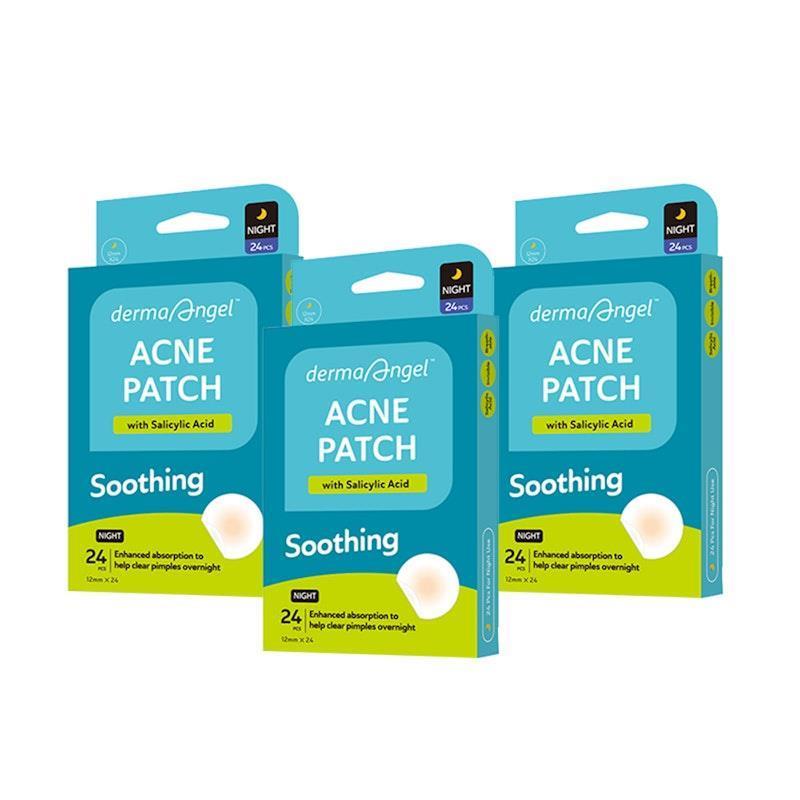 Load image into Gallery viewer, Derma Angel Acne Patch Night 24 Patches 3Pack
