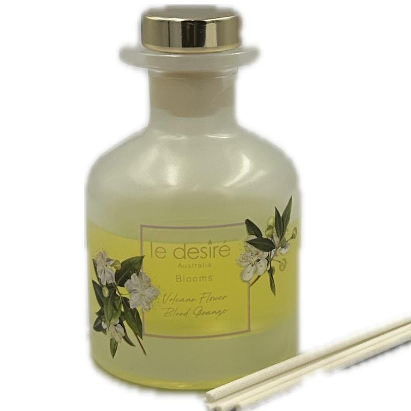 Load image into Gallery viewer, Le Desire Volcano Flower Blood Orange - Blooms Reed Diffuser 120mL
