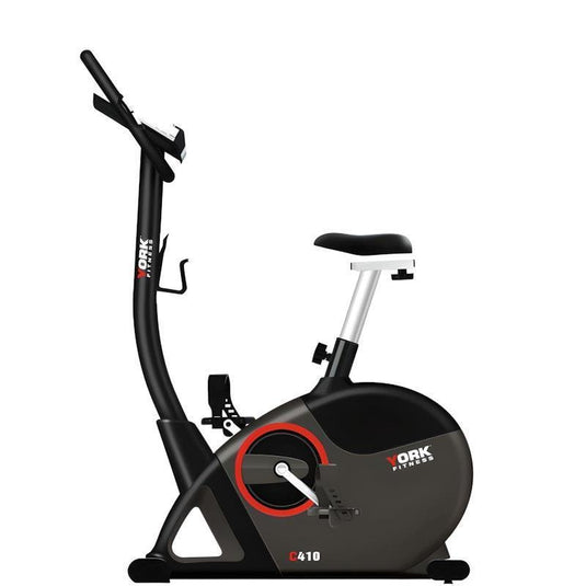 York C410 Upright Exercise Bike One Size