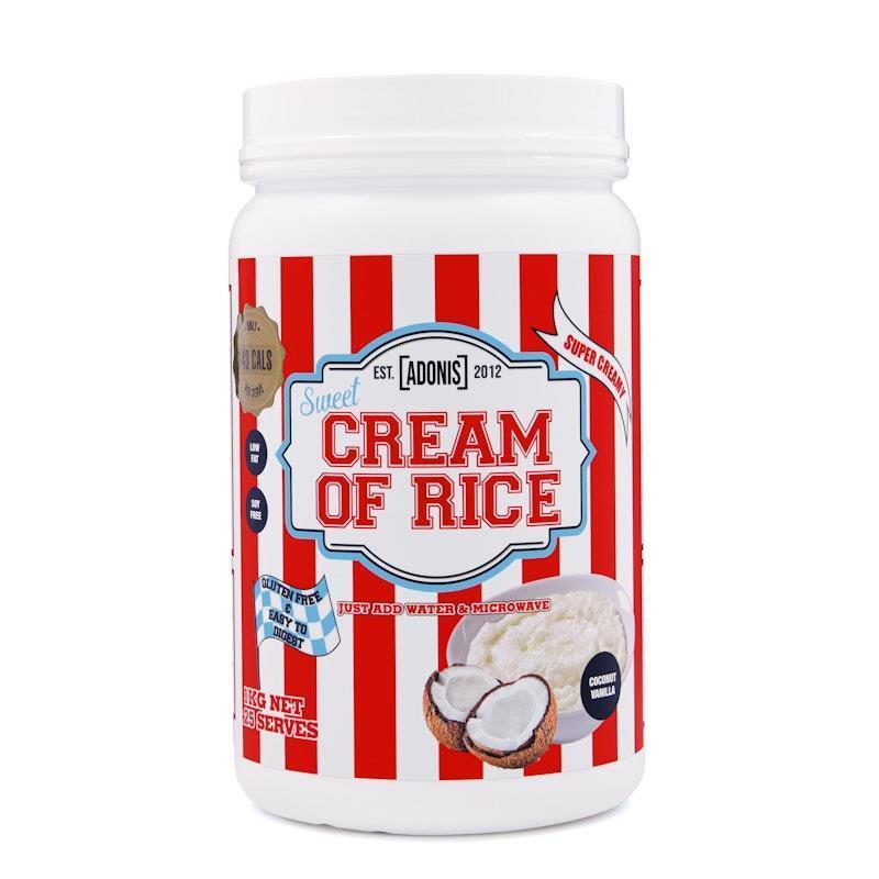 Load image into Gallery viewer, Adonis Gear Sweet Cream Of Rice (Carbohydrates) - Coconut Vanilla 1kg 25Serves
