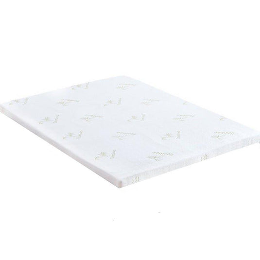 Clevinger 4cm Memory Foam Mattress Topper with Bamboo Cover - Queen 1pc