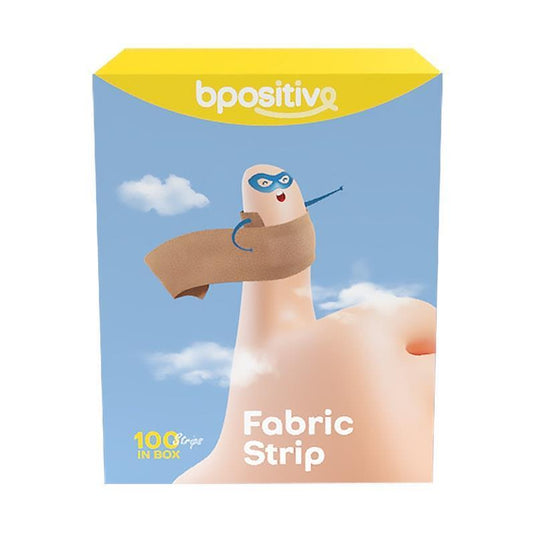 bpositive Fabric Strips (Bx100) 2Pack