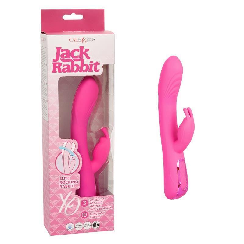 Load image into Gallery viewer, CalExotics Jack Rabbit Elite Rocking Rabbit Pink
