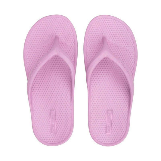 Archline Orthotic Foam Thongs Arch Support Flip Flops Orthopedic Rebound - Lilac Euro Size 41