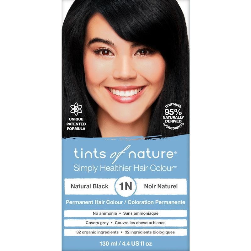 Load image into Gallery viewer, Tints of Nature 1N Natural Black Permanent Hair Dye 130ml
