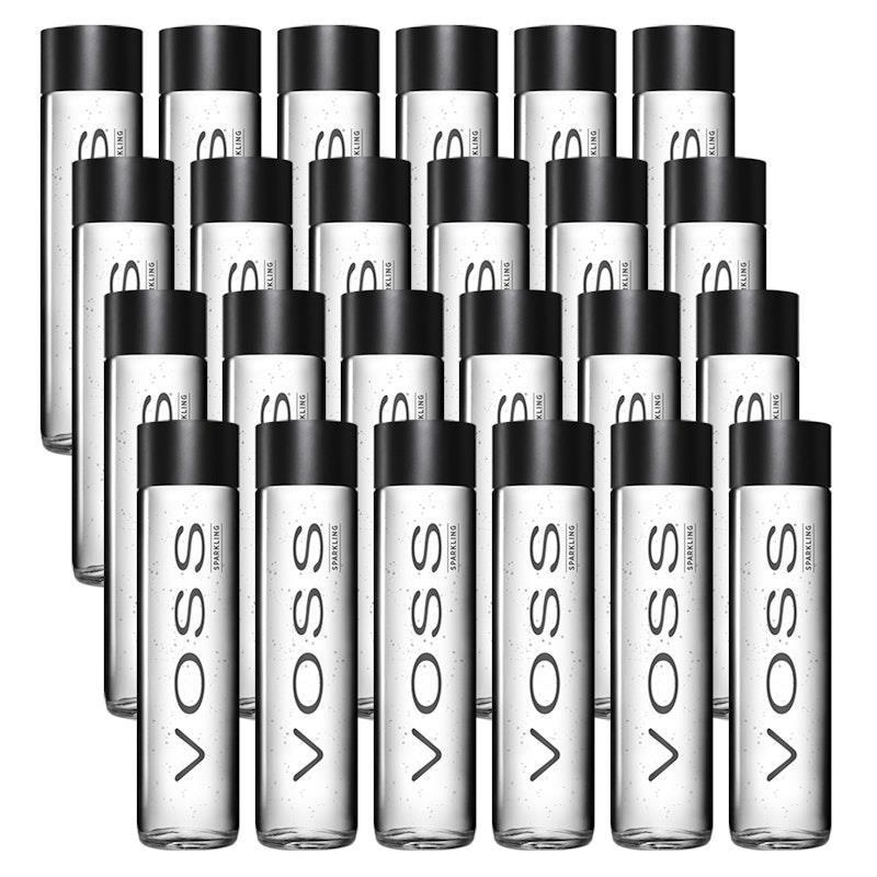 Load image into Gallery viewer, Voss Sparkling Water Glass 375mL 24Pack
