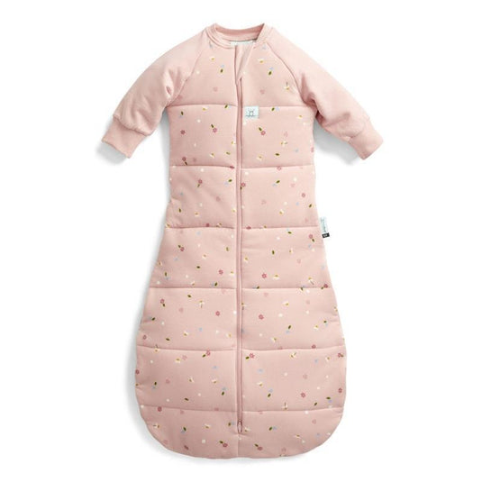ergoPouch Jersey Sleeping Bag 3.5 TOG Sleeved Daisies 8-24Months
