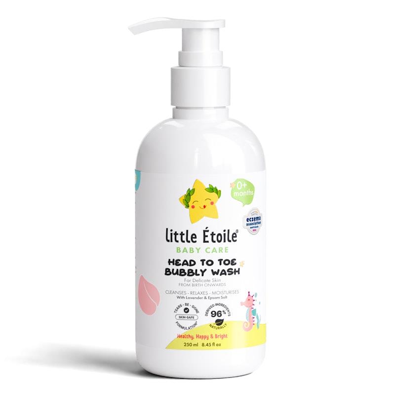 Load image into Gallery viewer, Little Etoile Head to Toe Bubbly Wash for Delicate Skin (0+ Months) 250ml

