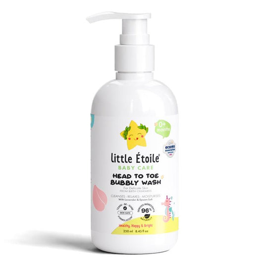 Little Etoile Head to Toe Bubbly Wash for Delicate Skin (0+ Months) 250ml