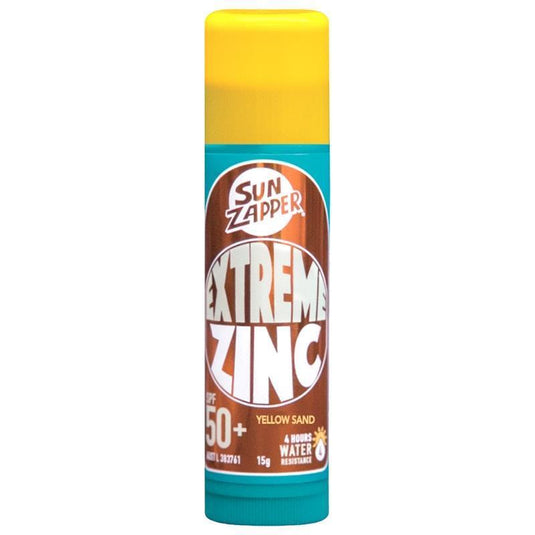 SUN ZAPPER Yellow Sand Extreme Zinc Stick SPF 50+ 15g