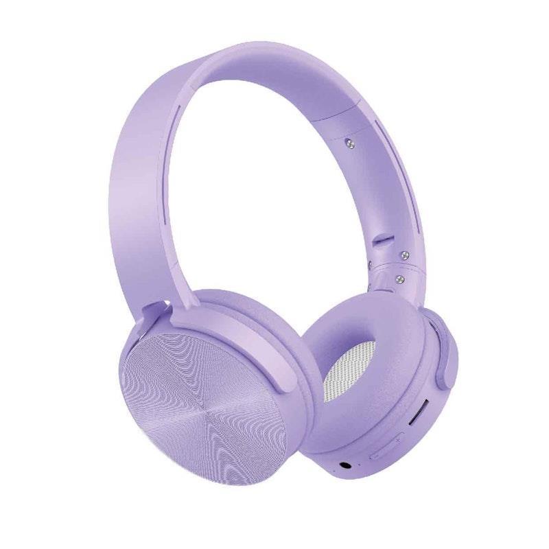 Load image into Gallery viewer, Laser Wireless Foldable Headphones Purple
