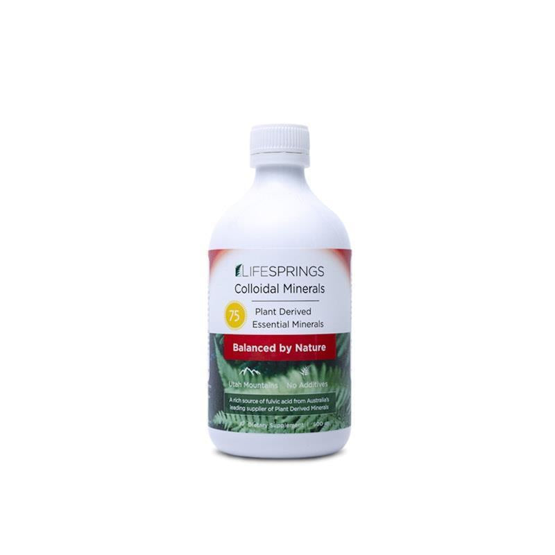 Load image into Gallery viewer, LifeSPRINGS Colloidal Plant Derived Minerals 500ml 1pc
