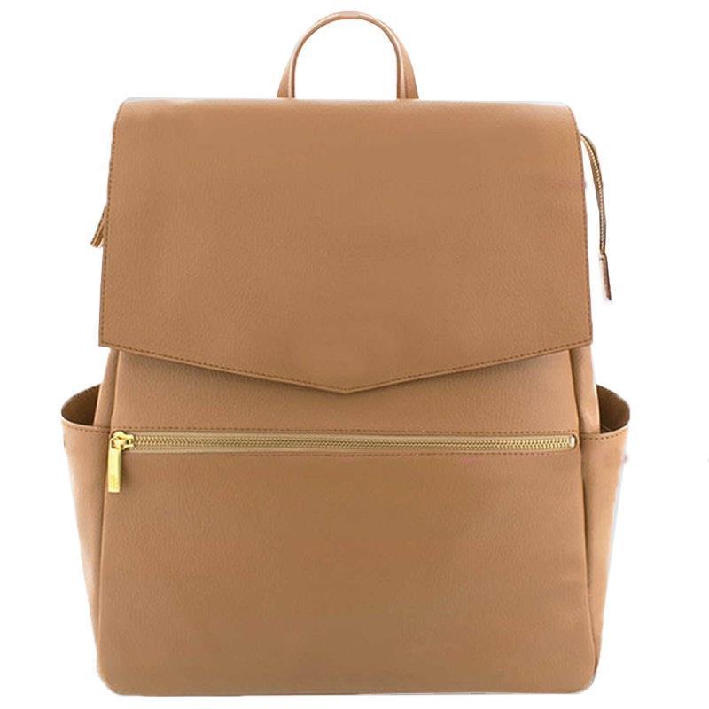 Load image into Gallery viewer, Hannah &amp; Henry Classic Nappy Bag Backpack Tan
